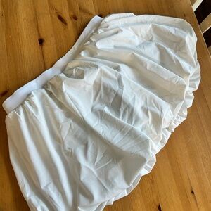 Lululemon White bubble tennis Skirt